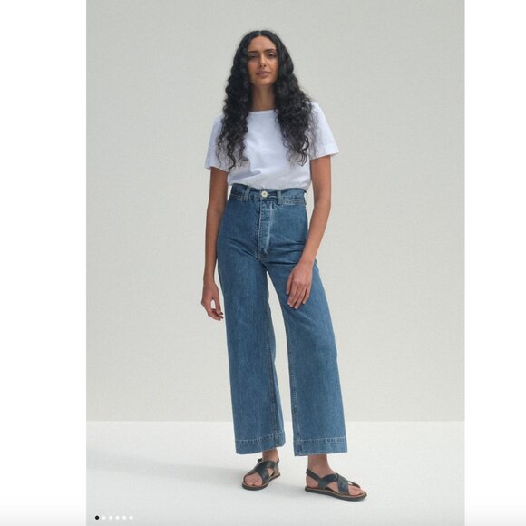 Jesse Kamm Sailor Pants - Denim - Picture 1 of 10